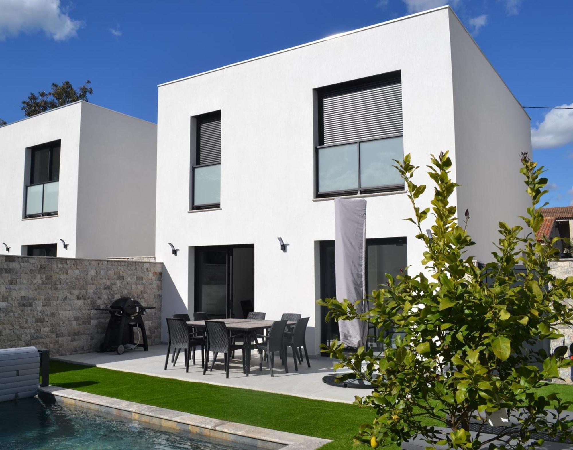 Etoile Du Berger Saint Aygulf 3 Villas Et 4 Appartements Jardin Individuel Et Piscine Chauffee En Saison - La Mer Et Les Plages 450 M Exterior foto